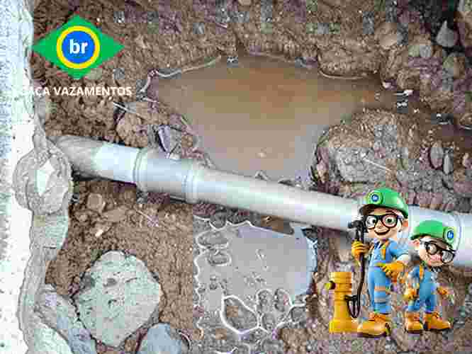 Caça vazamento de água especializado SP