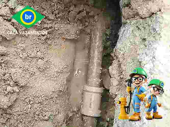 Caça vazamento técnico SP