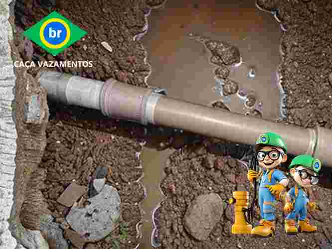 Detecção de vazamento de água especializado Sabesp