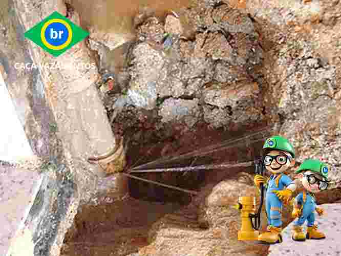 Caça vazamento de água barato 24 horas