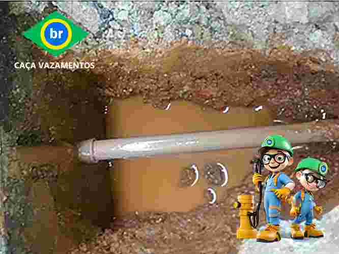 Caça vazamento válvula hydra, caixa d’água e cavalete de água Santa Maria osasco