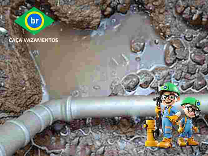 Serviço de caça vazamento de água em parede, solo, teto e laje Santa Maria osasco