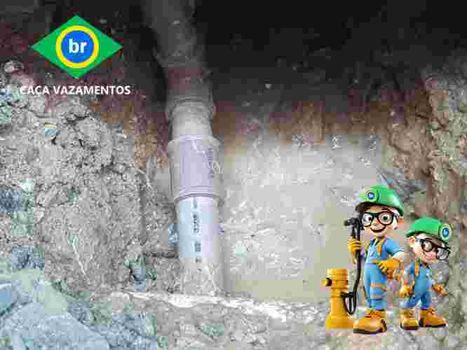 Infiltração e vazamentos da Sabesp para fatura elevada