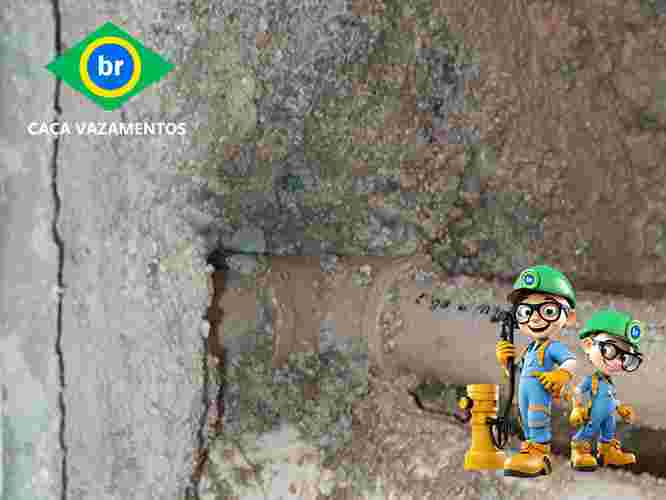 Empresa de caça vazamentos para infiltração com bom preço