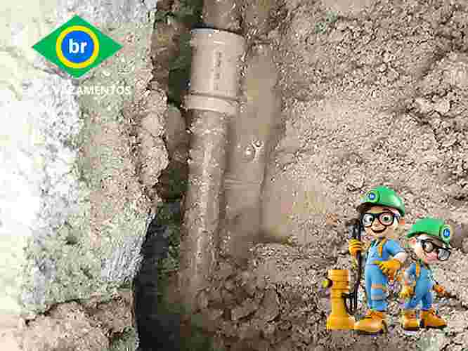 Empresa de caça vazamentos profissional para a Sabesp