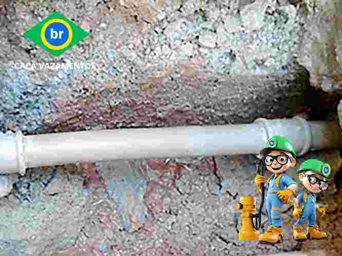 Conserto de vazamento da Sabesp urgente