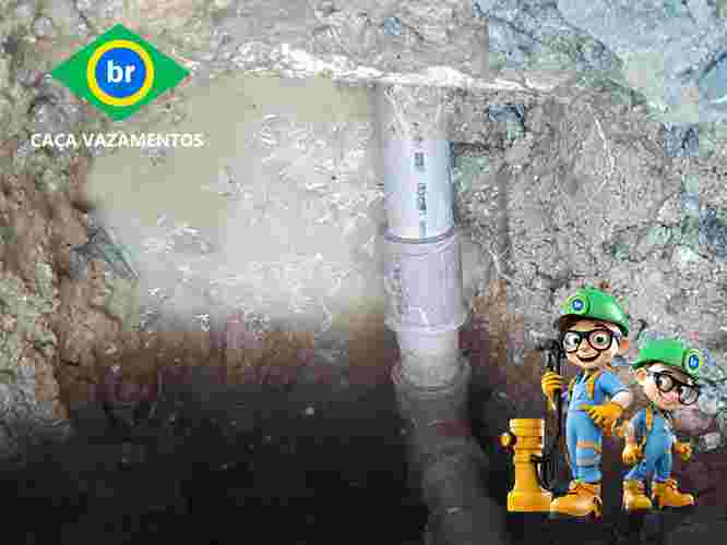 Empresa de caça vazamentos com encanador barato