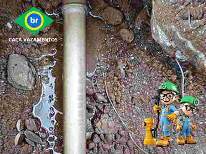 Caça vazamento de água definitivo Sabesp