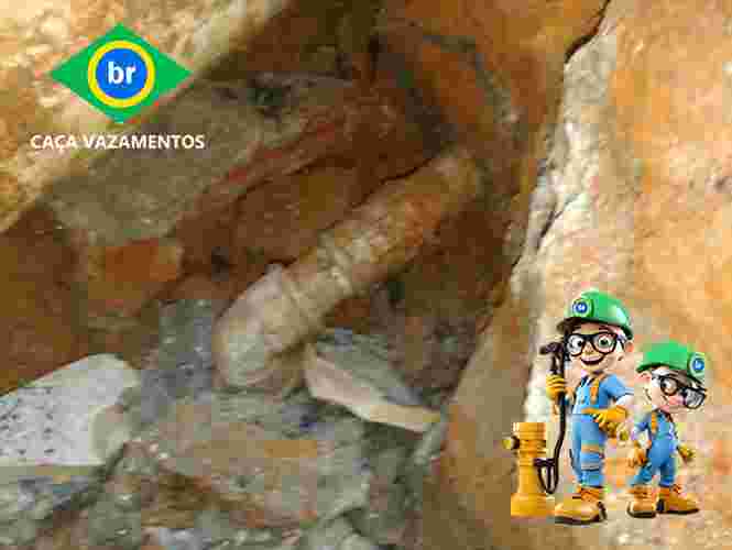 Caça vazamento de água na parede, solo, teto, laje e coluna em Suzano em Suzano