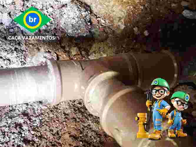 Caça vazamento definitivo com detector Geofone