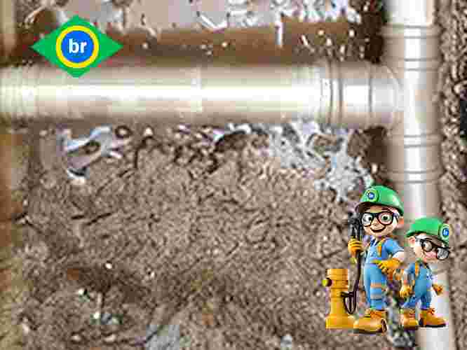 Detecção de vazamento na pia, banheiro e caixa d’água