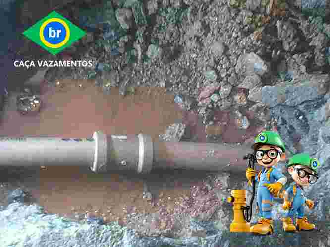 Manutenção técnica de vazamento de água