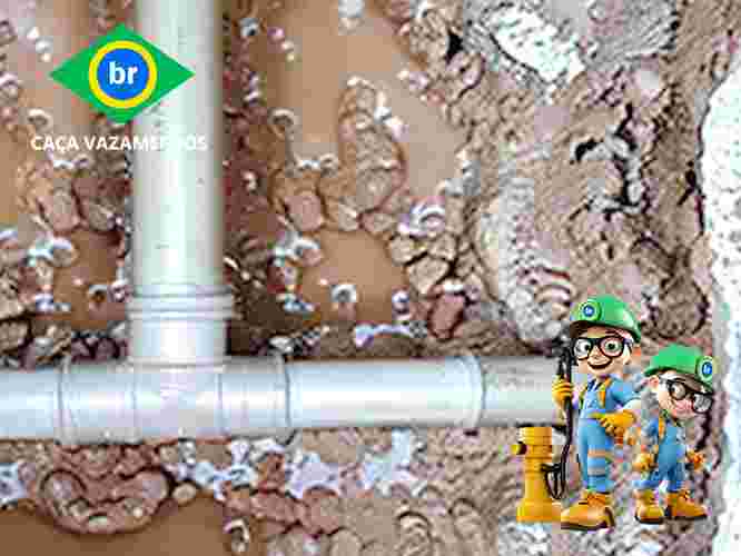 Caça vazamento de água Sabesp especializado conta alta