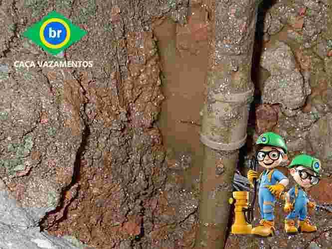 Empresa que detecta vazamentos com laudo e garantia